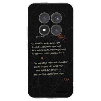 Picasee silikonski prozorni ovitek za Xiaomi Redmi Note 15 Pro+ - POET