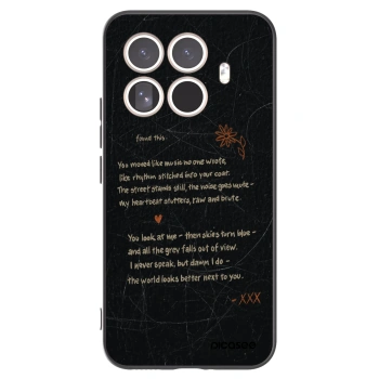 Picasee silikonski črni ovitek za Xiaomi 15T Pro - POET