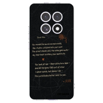 Picasee silikonski prozorni ovitek za Xiaomi Redmi Note 15 - POET