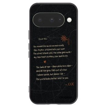 Picasee silikonski črni ovitek za Google Pixel 10 - POET