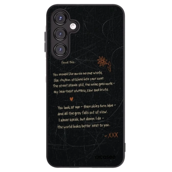 Picasee silikonski črni ovitek za Samsung Galaxy A16 4G - POET