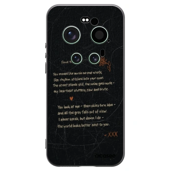 Picasee silikonski črni ovitek za Xiaomi 17 Ultra - POET