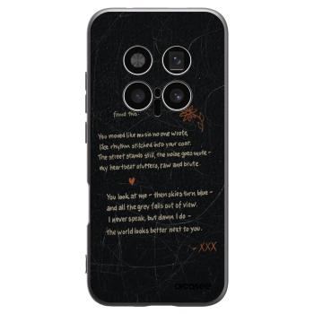 Picasee silikonski črni ovitek za Honor Magic8 Pro 5G - POET