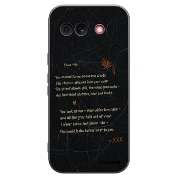 Picasee silikonski črni ovitek za Google Pixel 10a - POET
