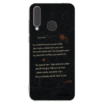 Picasee silikonski prozorni ovitek za Honor 20 Lite - POET