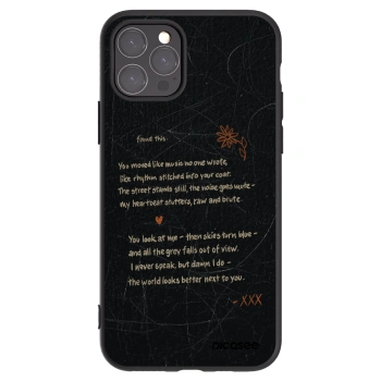 Picasee silikonski črni ovitek za Apple iPhone 11 Pro - POET