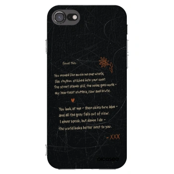 Picasee silikonski prozorni ovitek za Apple iPhone 8 - POET