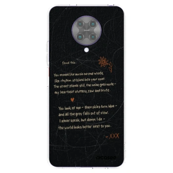 Picasee silikonski prozorni ovitek za Xiaomi Poco F2 Pro - POET