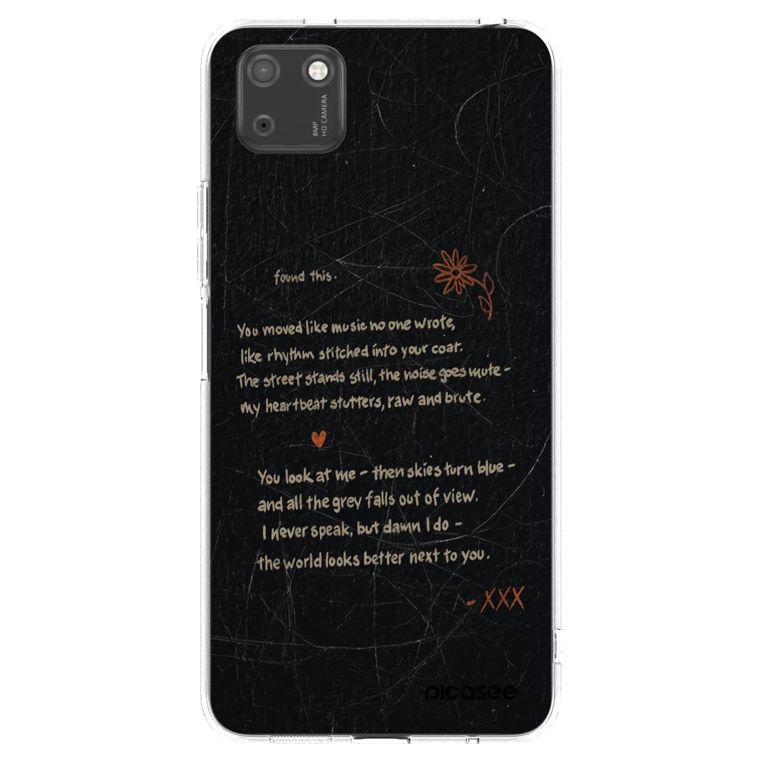 Picasee silikonski prozorni ovitek za Huawei Y5P - POET