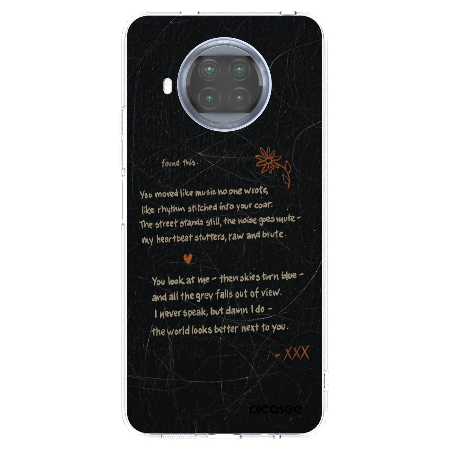 Picasee silikonski prozorni ovitek za Xiaomi Mi 10T Lite - POET
