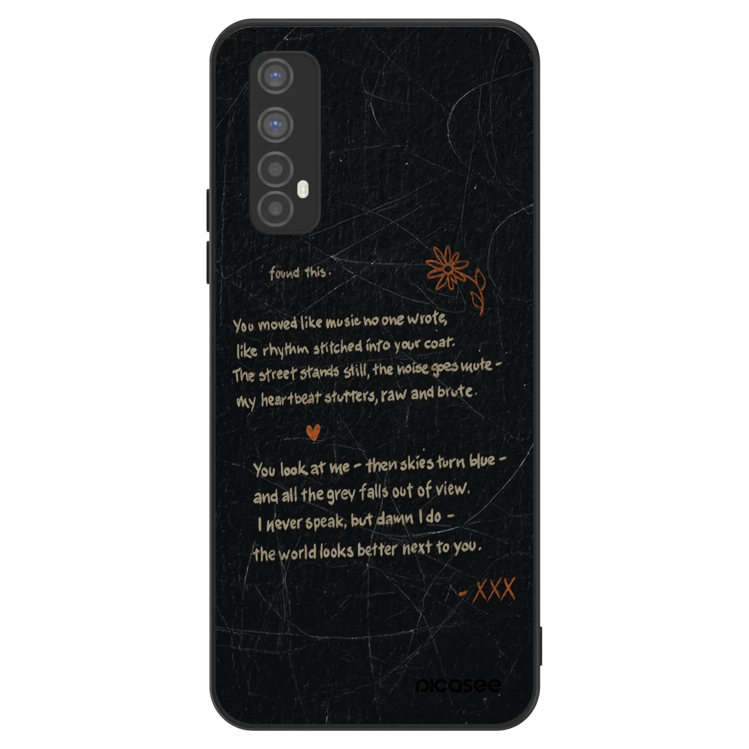 Picasee ULTIMATE CASE za Realme 7 - POET