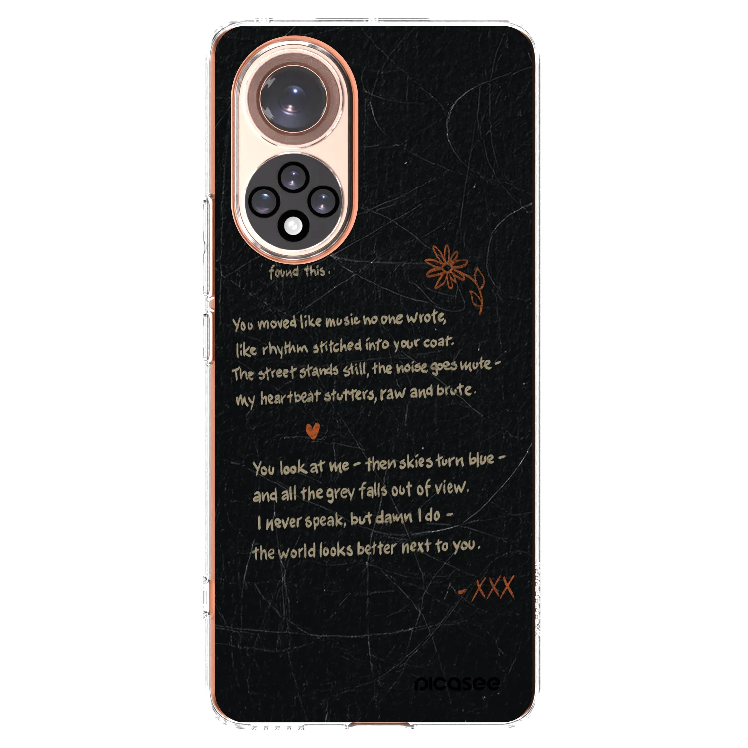 Picasee silikonski prozorni ovitek za Huawei Nova 9 - POET