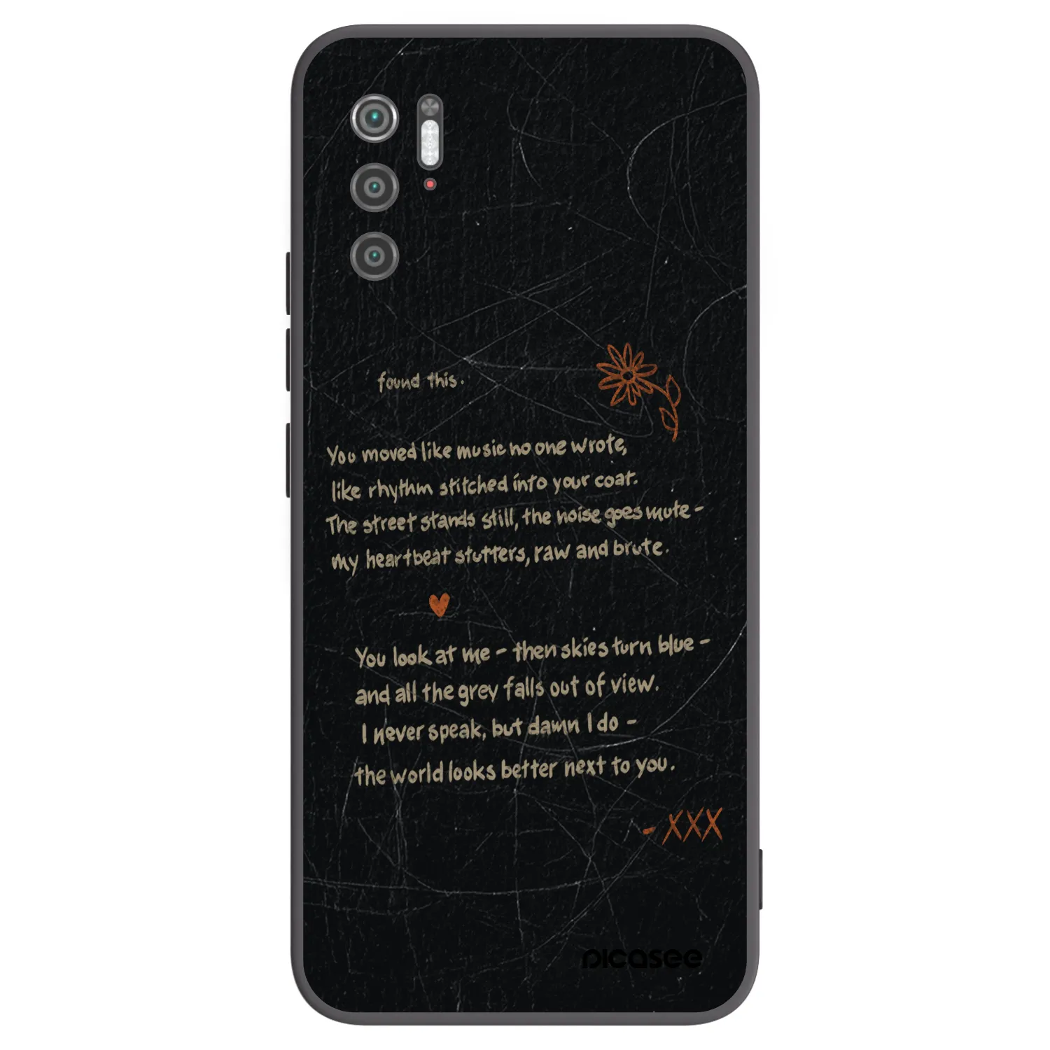 Picasee silikonski črni ovitek za Xiaomi Poco M3 Pro 5G - POET