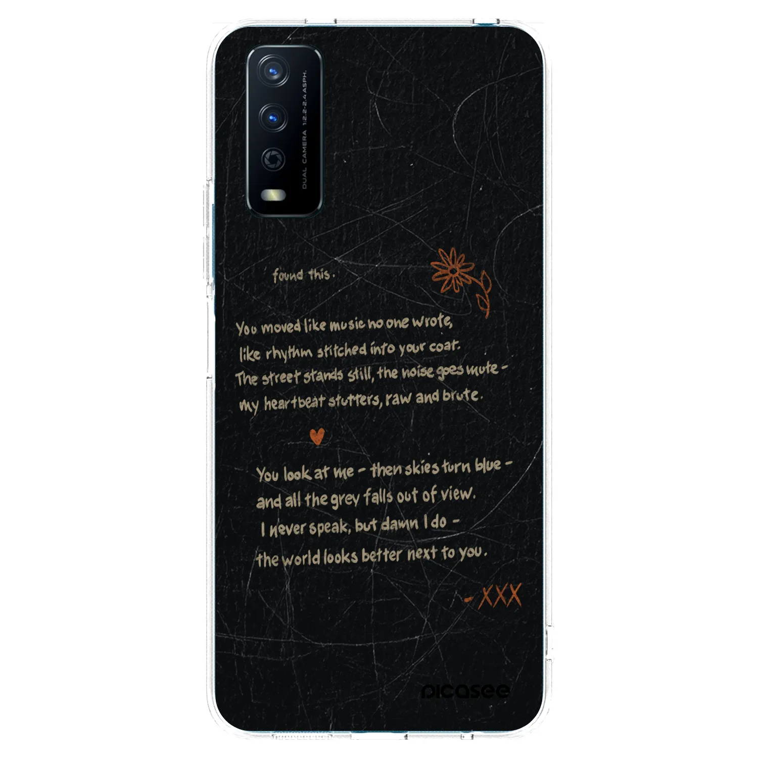 Picasee silikonski prozorni ovitek za Vivo Y11s - POET