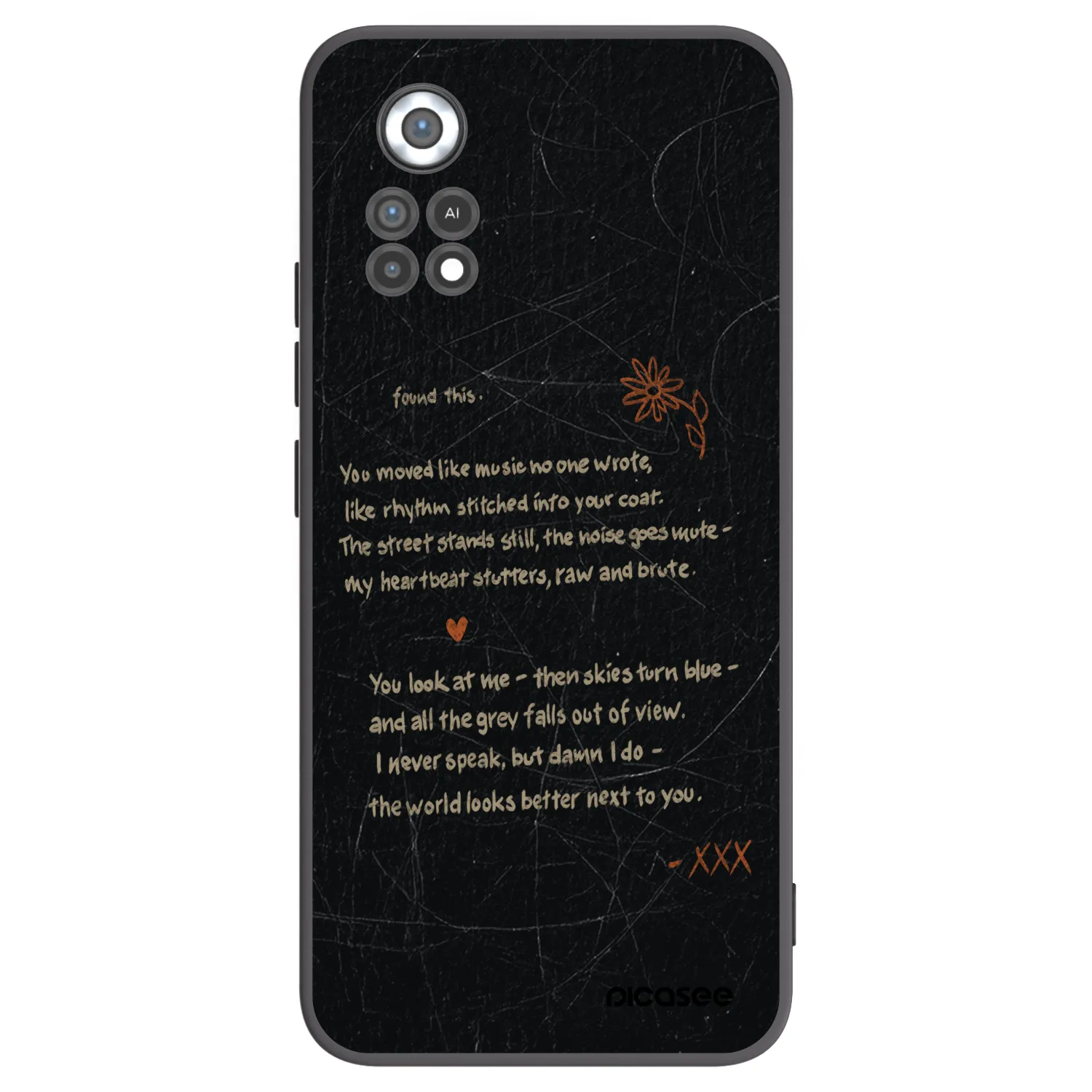 Picasee silikonski črni ovitek za Xiaomi Poco X4 Pro 5G - POET