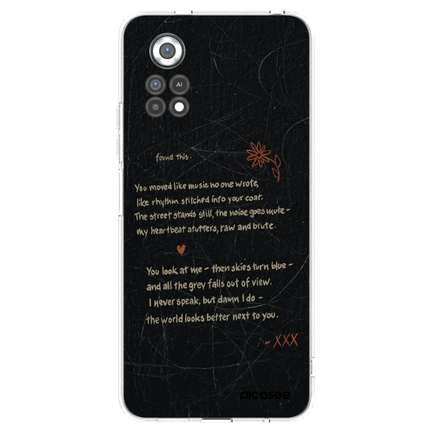Picasee silikonski prozorni ovitek za Xiaomi Poco X4 Pro 5G - POET