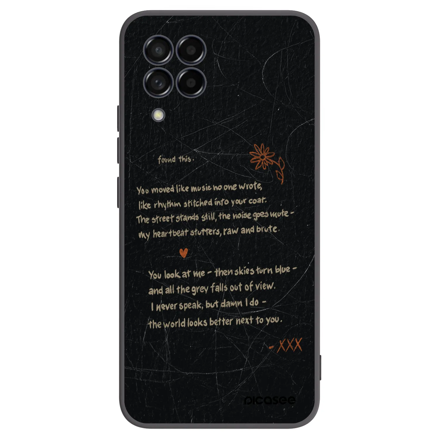 Picasee silikonski črni ovitek za Samsung Galaxy M53 5G - POET