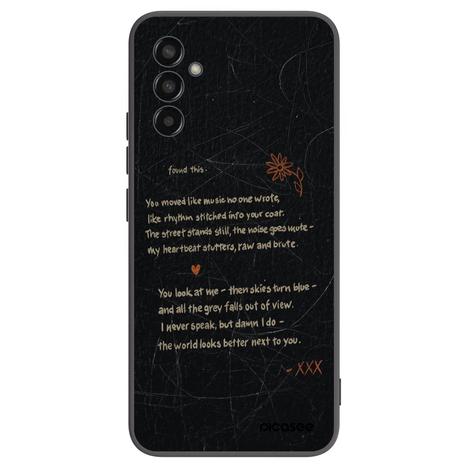 Picasee silikonski črni ovitek za Samsung Galaxy M13 M135F - POET