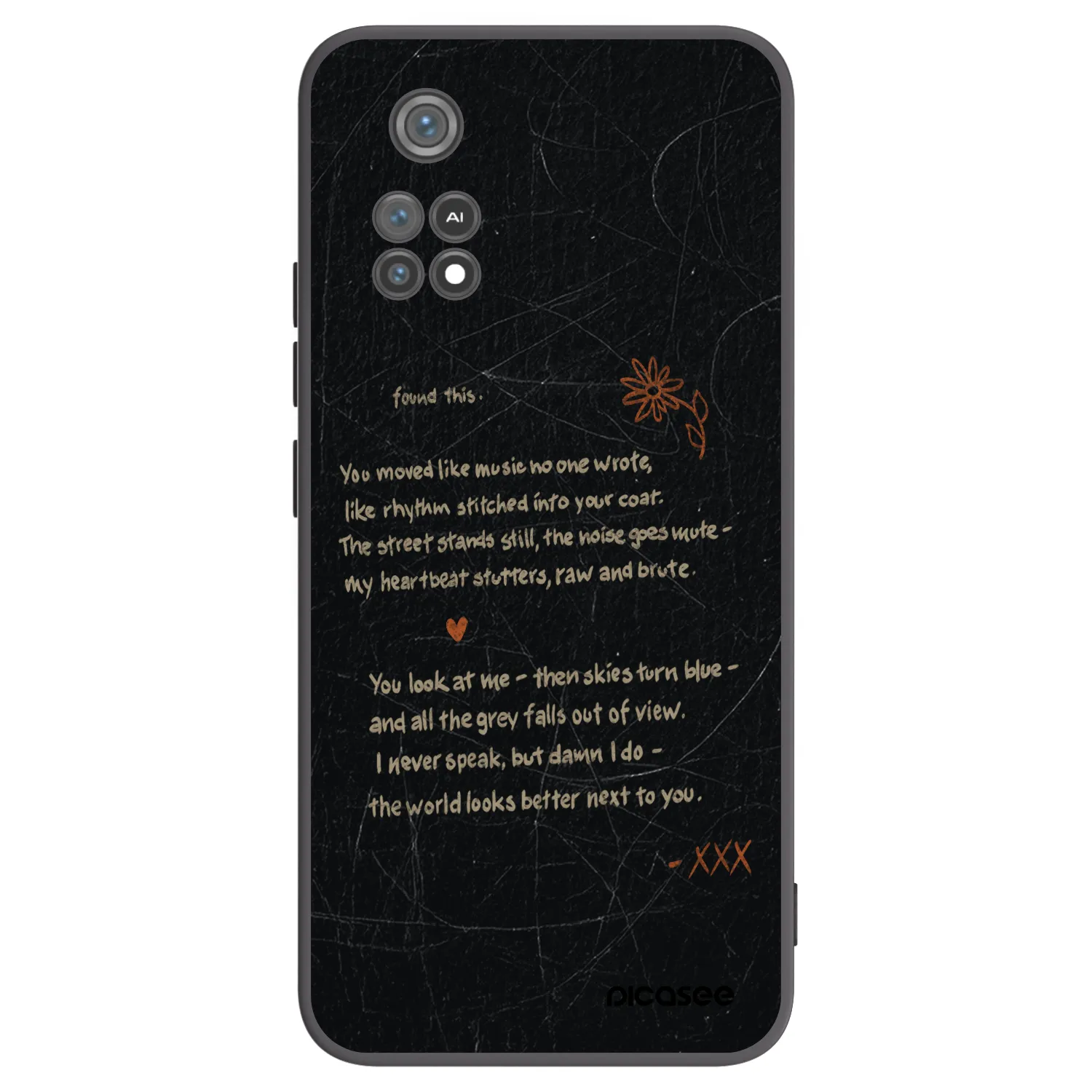 Picasee silikonski črni ovitek za Xiaomi Poco M4 Pro - POET