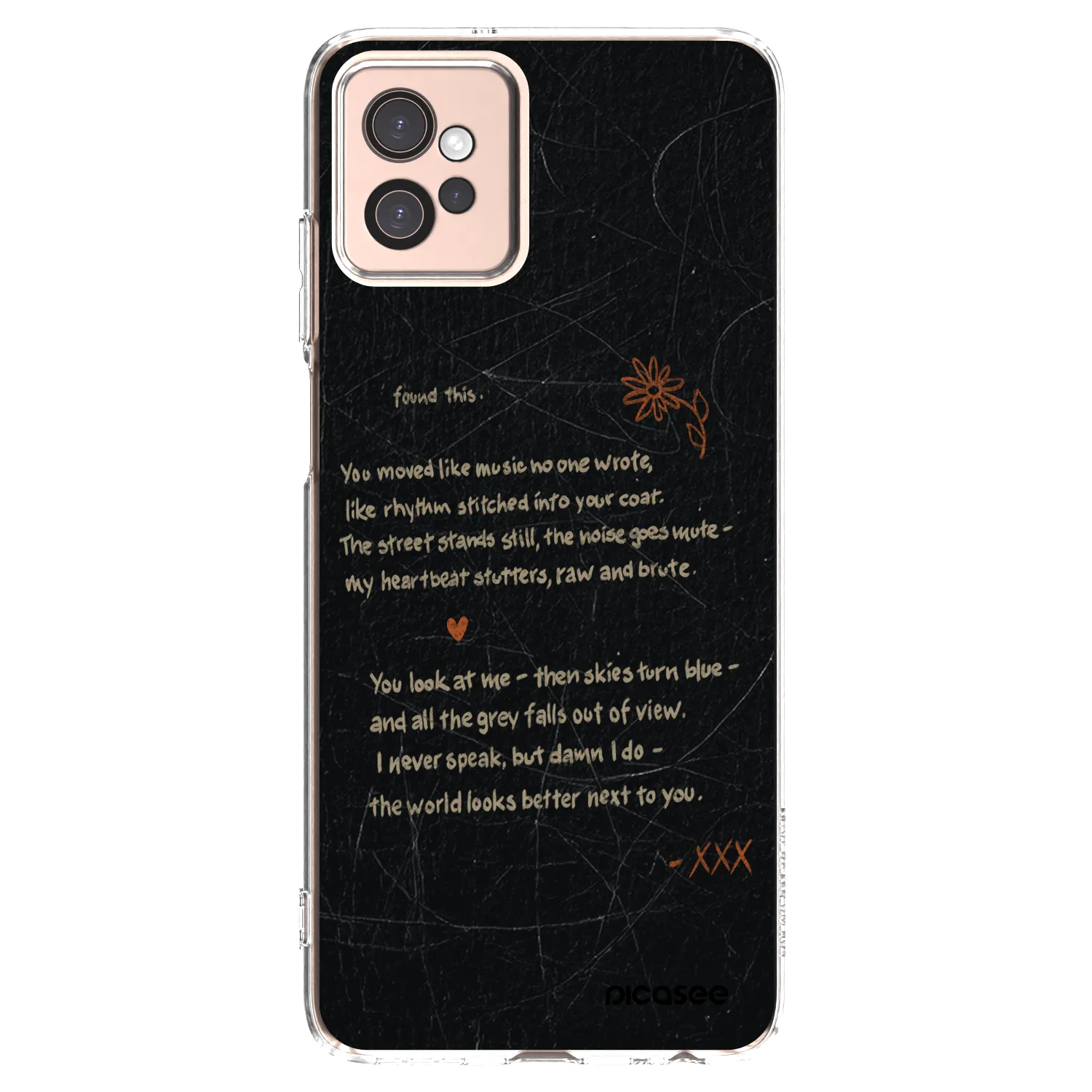Picasee silikonski prozorni ovitek za Motorola Moto G32 - POET