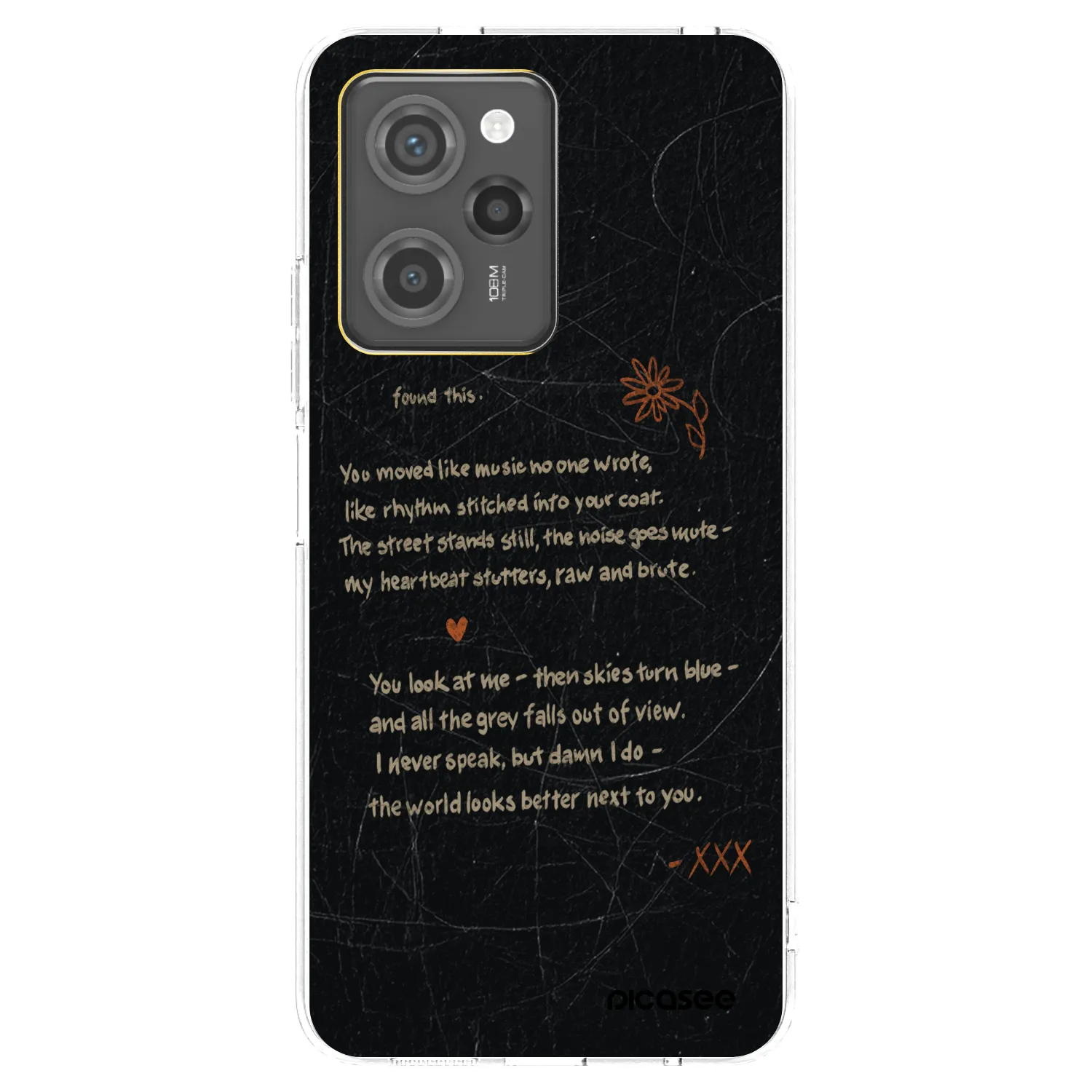 Picasee silikonski prozorni ovitek za Xiaomi Poco X5 Pro - POET