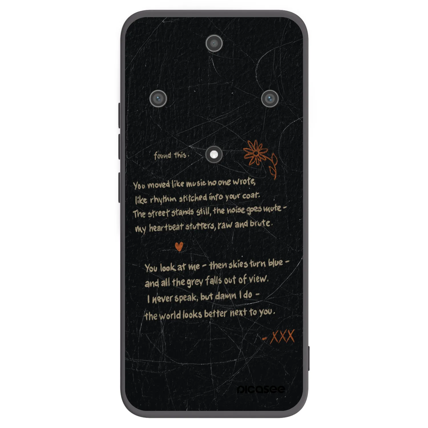Picasee silikonski črni ovitek za Honor Magic5 Lite 5G - POET