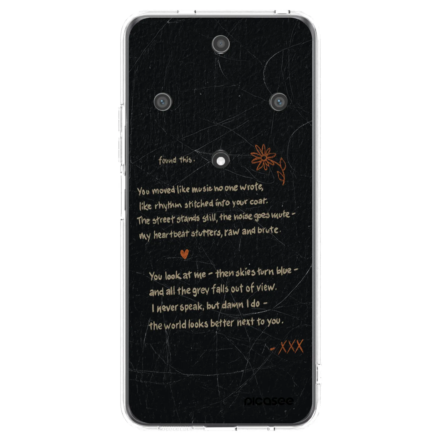Picasee silikonski prozorni ovitek za Honor Magic5 Lite 5G - POET
