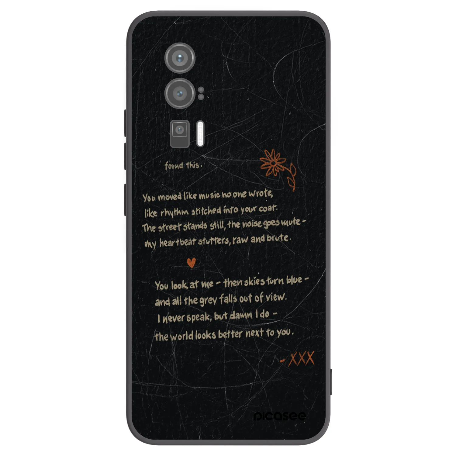 Picasee silikonski črni ovitek za Xiaomi Poco F5 Pro 5G - POET