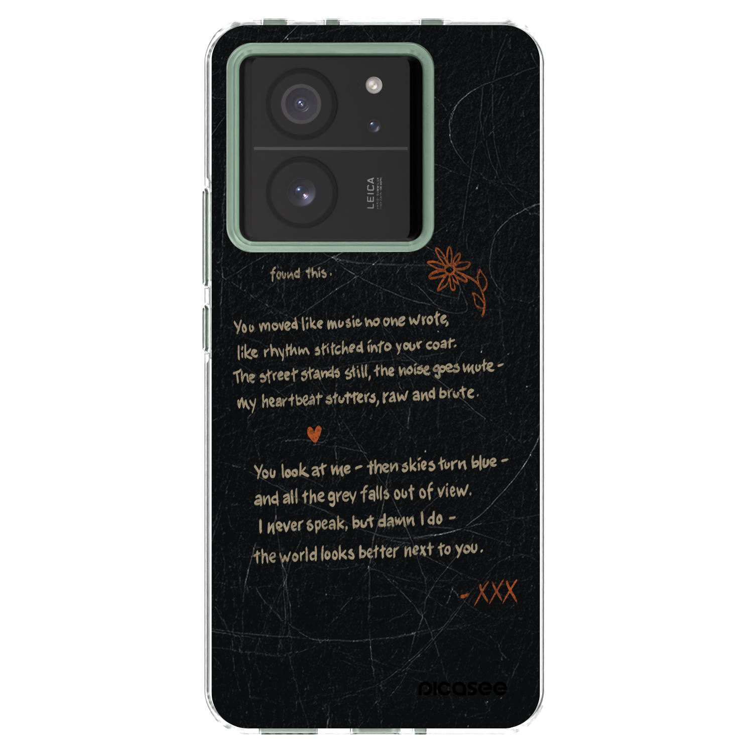 Picasee silikonski prozorni ovitek za Xiaomi 13T Pro - POET