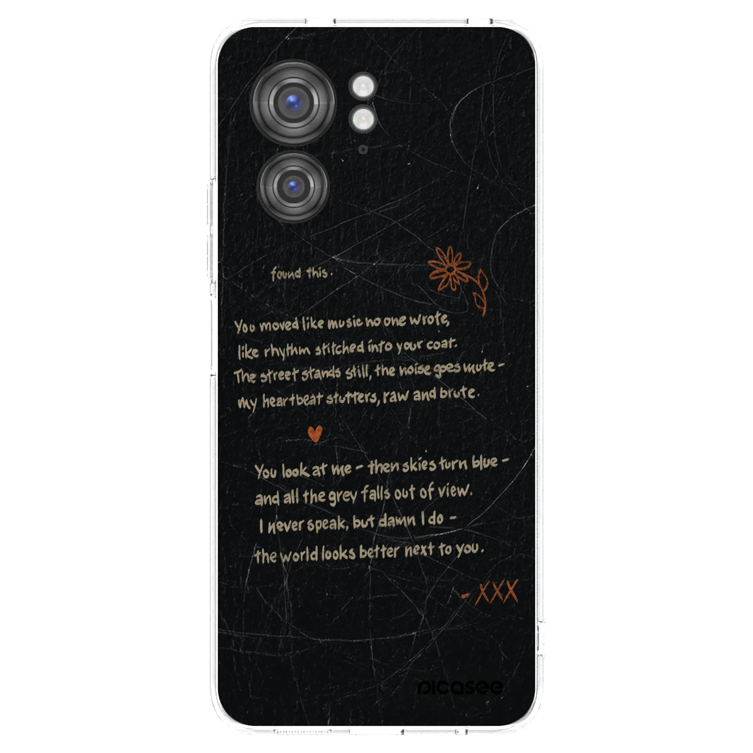 Picasee silikonski prozorni ovitek za Motorola Edge 40 - POET
