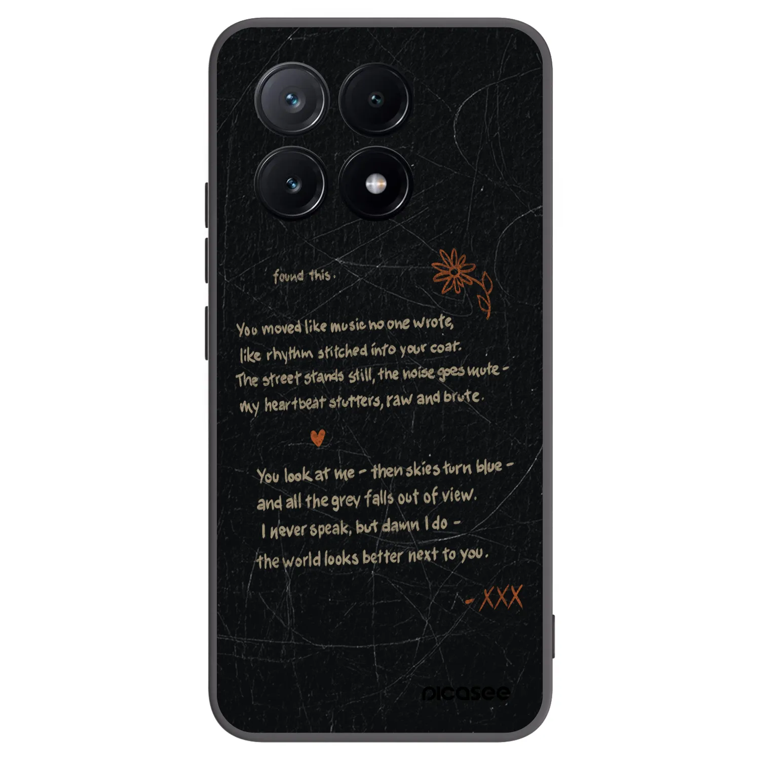 Picasee silikonski črni ovitek za Xiaomi Poco X6 Pro - POET