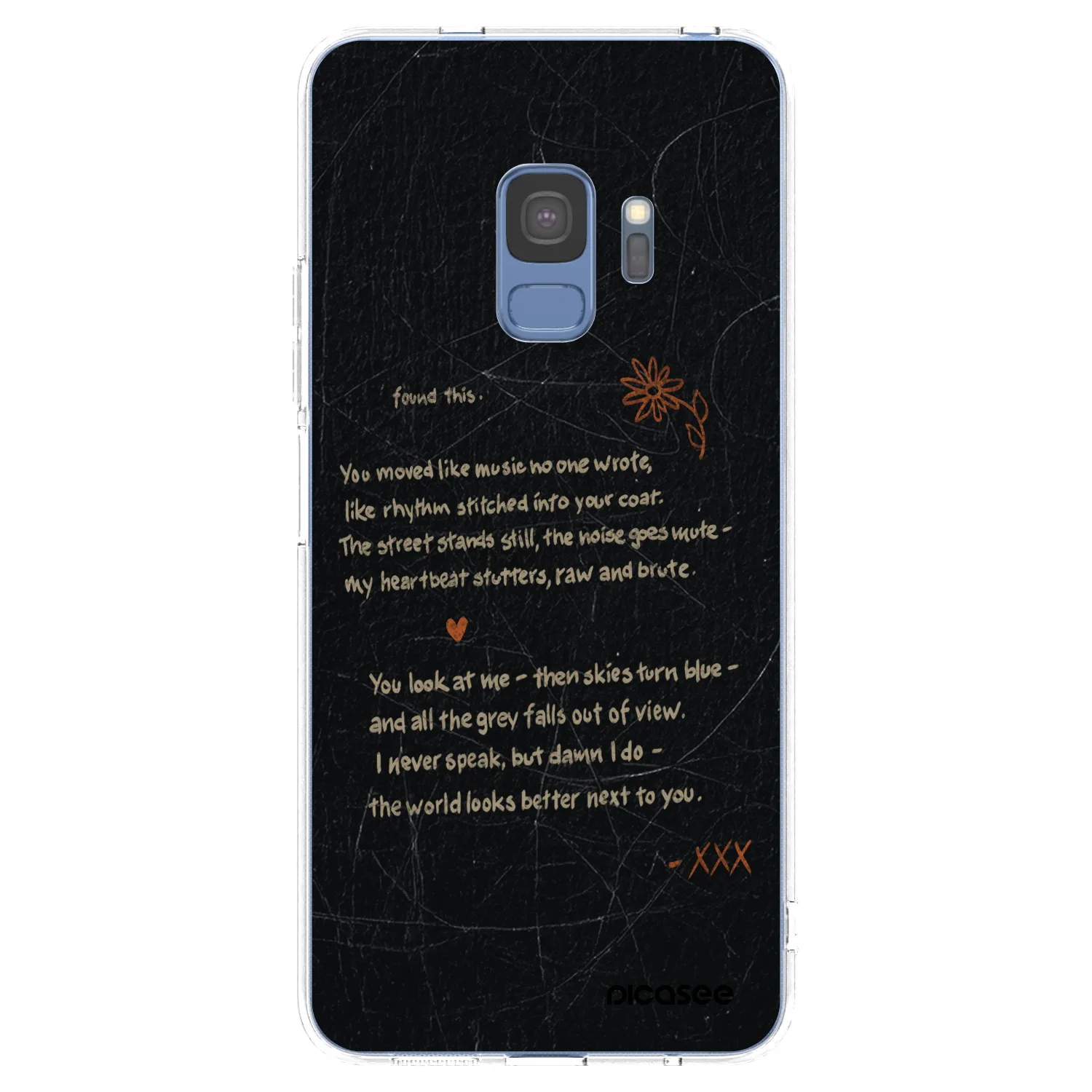 Picasee silikonski prozorni ovitek za Samsung Galaxy S9 G960F - POET