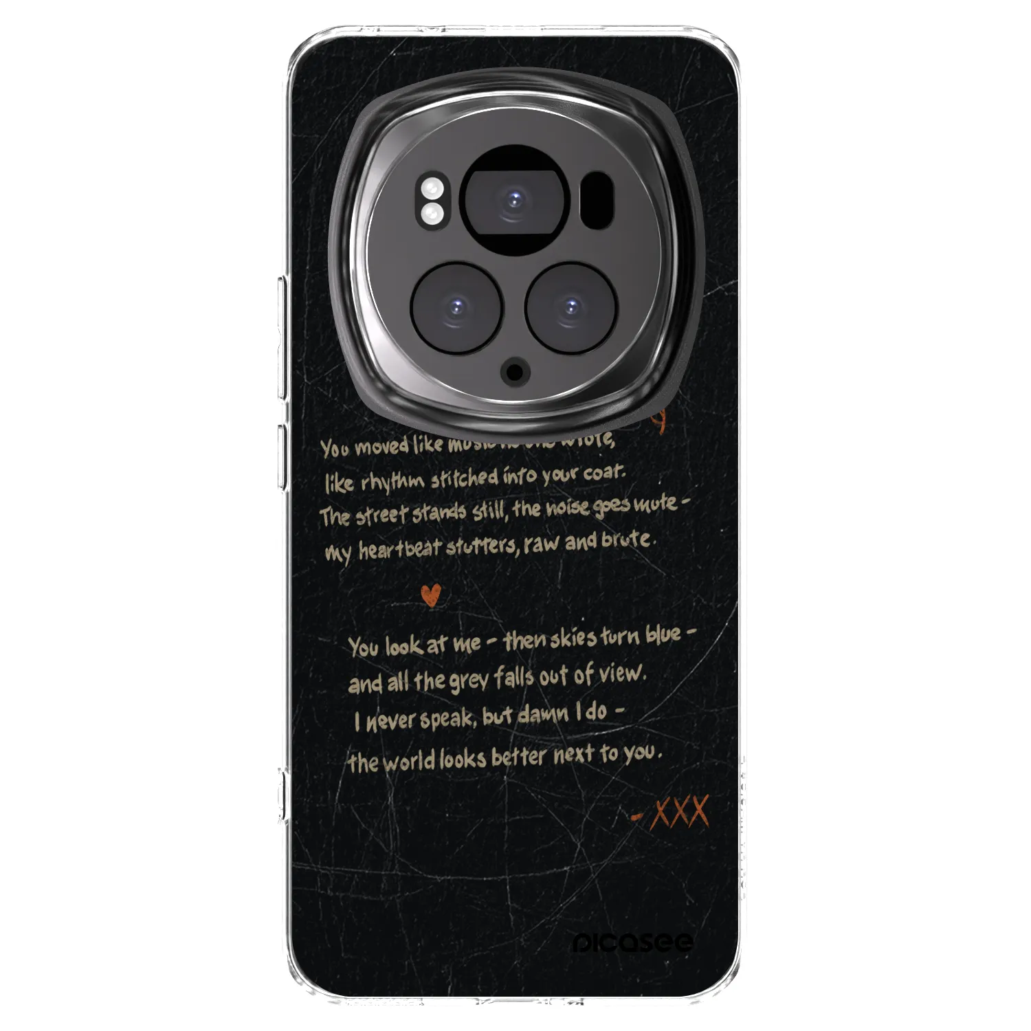 Picasee silikonski prozorni ovitek za Honor Magic6 Pro - POET