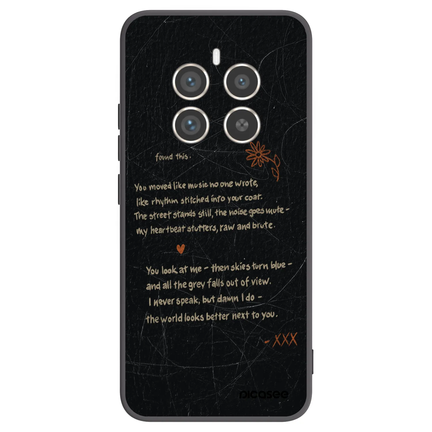 Picasee silikonski črni ovitek za Realme 12 Pro 5G - POET