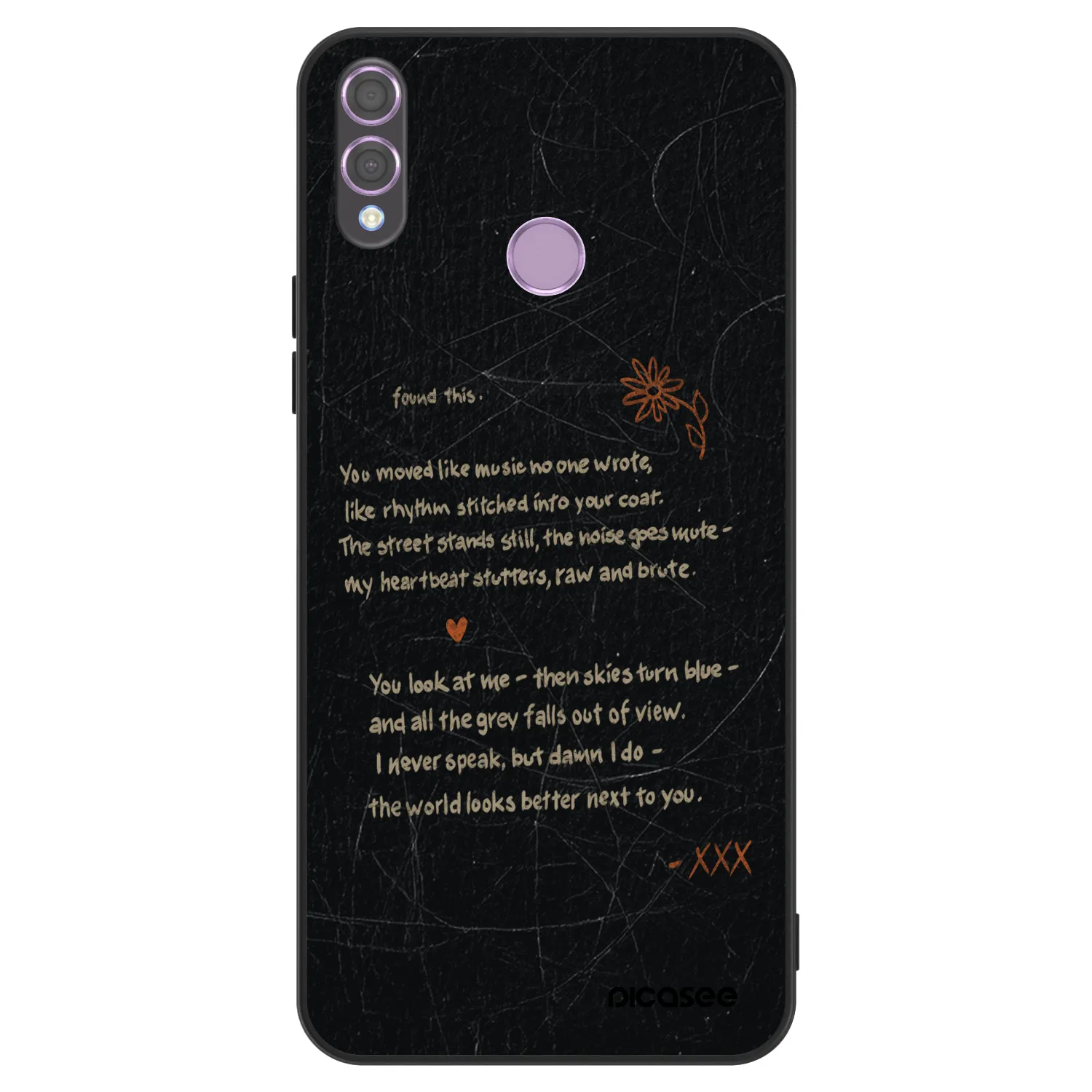 Picasee ULTIMATE CASE za Honor 8X - POET