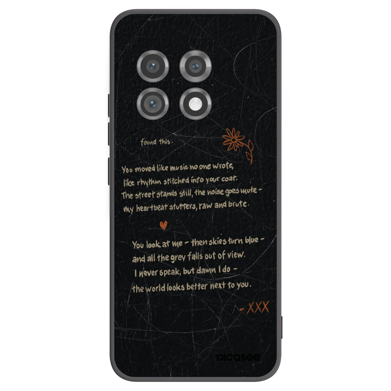 Picasee silikonski črni ovitek za OnePlus 11 5G - POET