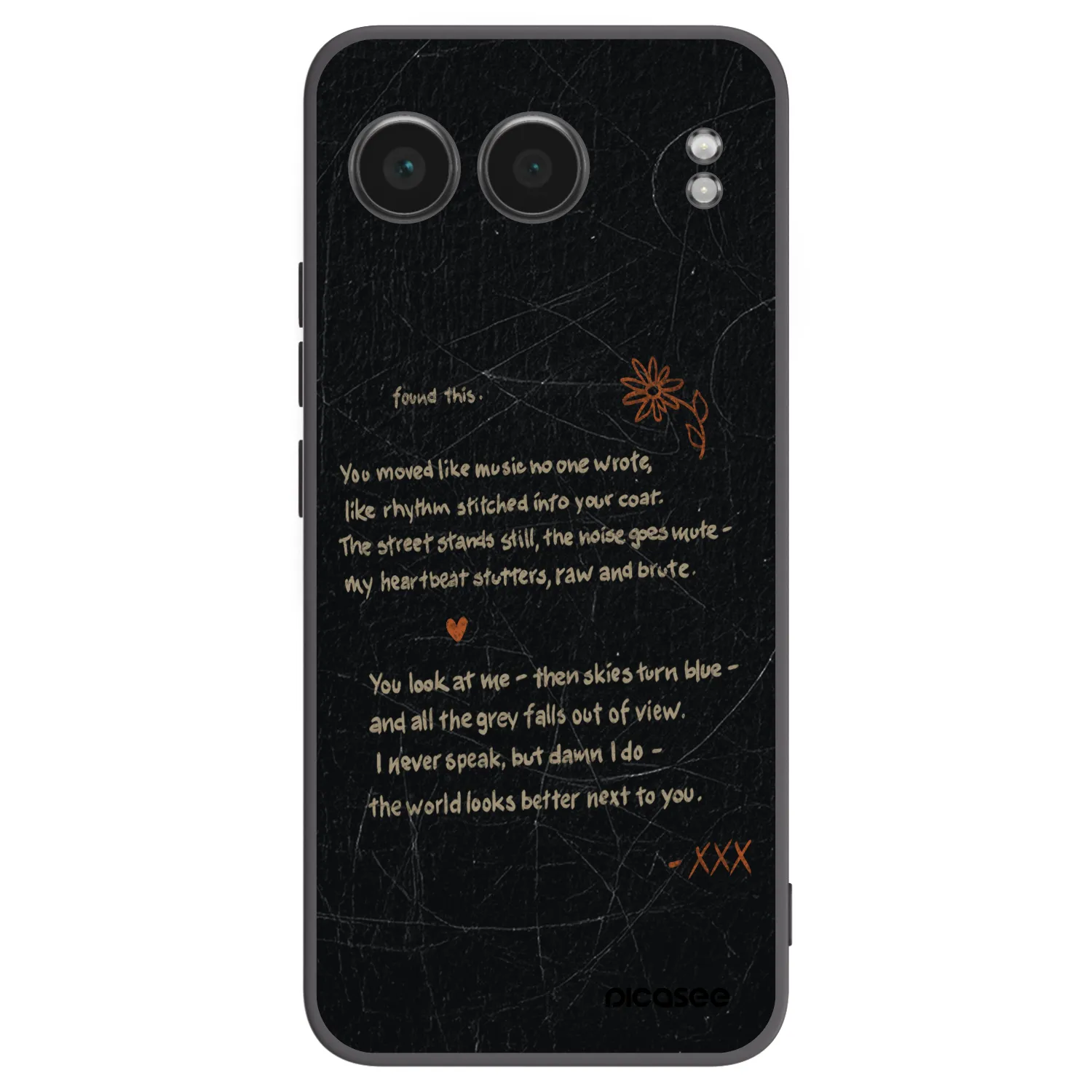 Picasee silikonski črni ovitek za OnePlus Nord 4 - POET
