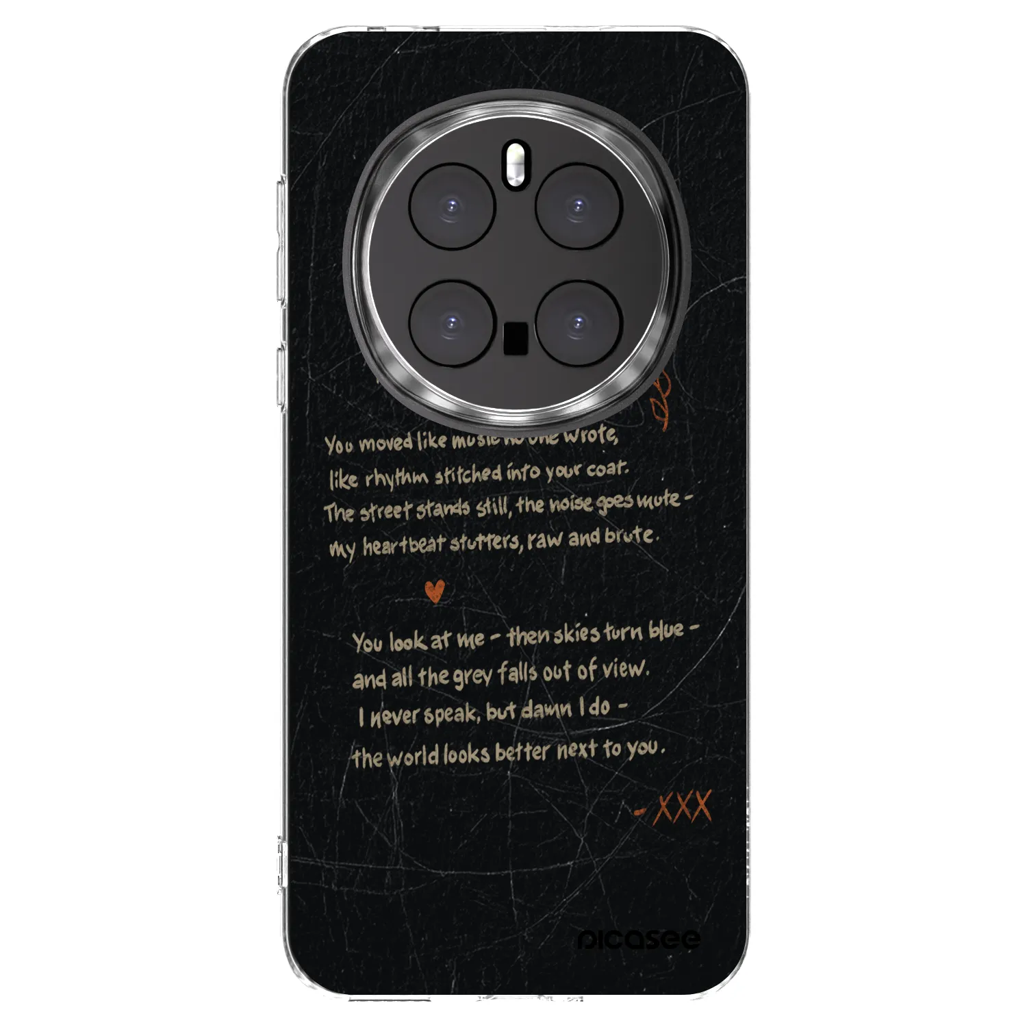 Picasee silikonski prozorni ovitek za Honor Magic7 Pro 5G - POET