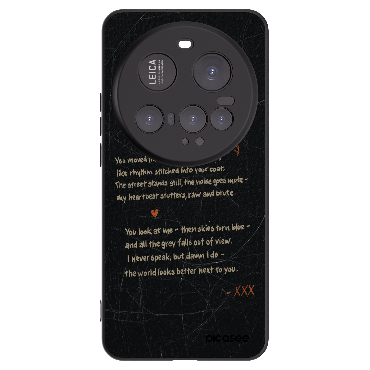 Picasee silikonski črni ovitek za Xiaomi 15 Ultra - POET