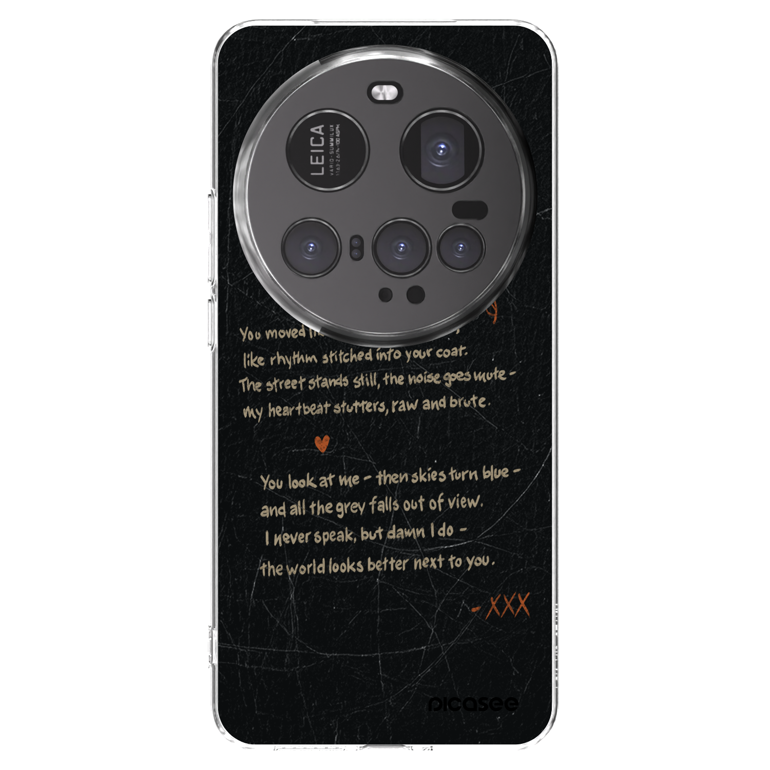 Picasee silikonski prozorni ovitek za Xiaomi 15 Ultra - POET