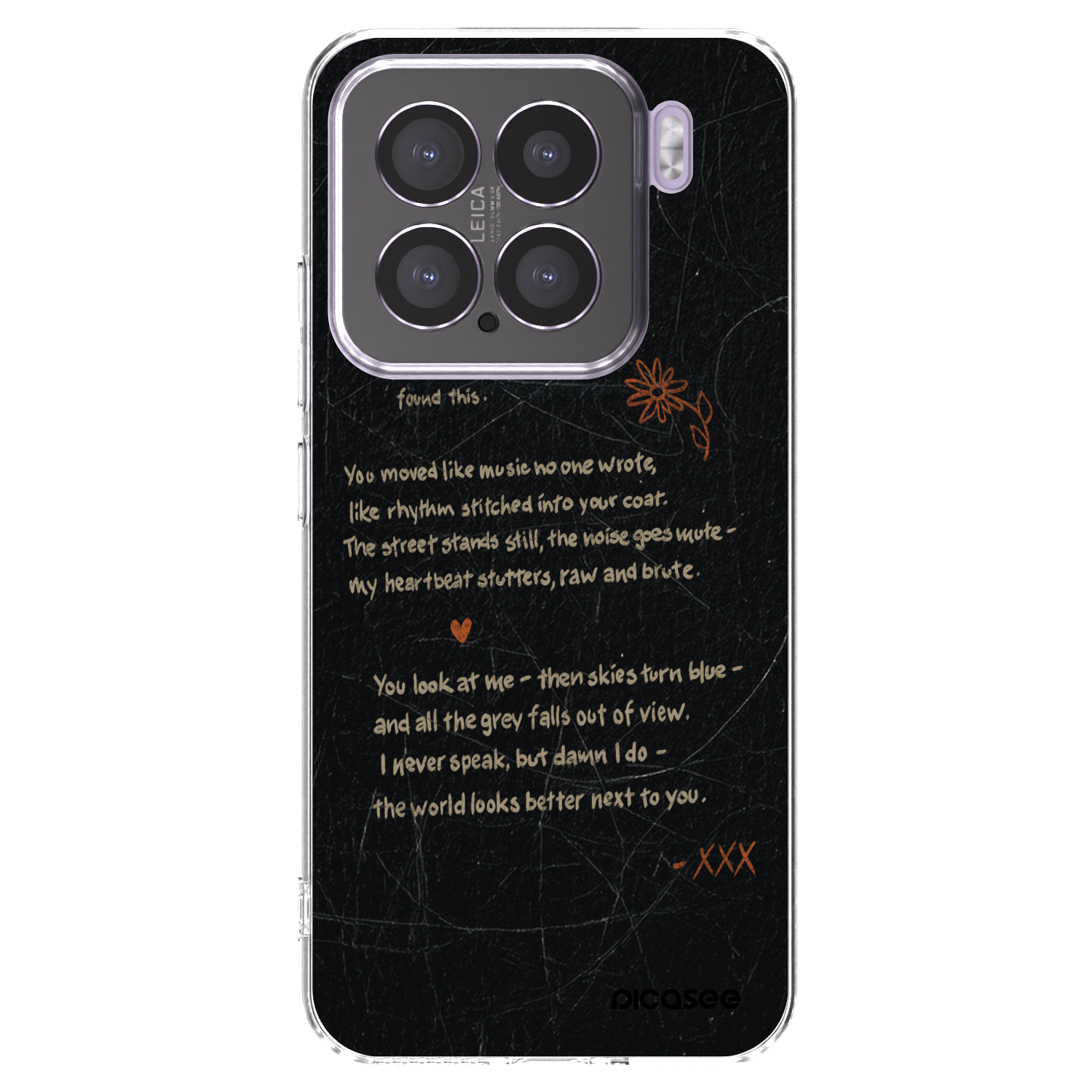 Picasee silikonski prozorni ovitek za Xiaomi 15 - POET