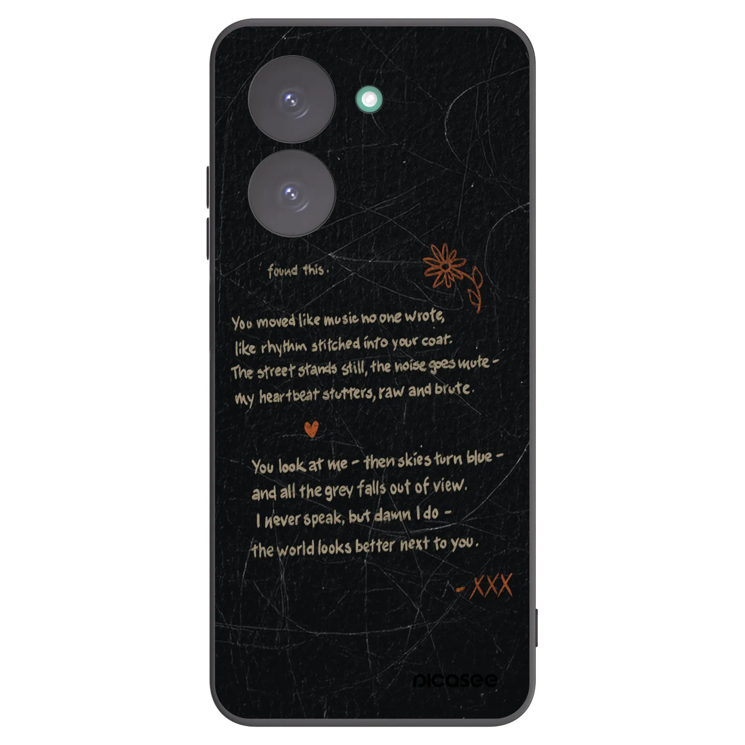 Picasee silikonski črni ovitek za Xiaomi Redmi A5 - POET