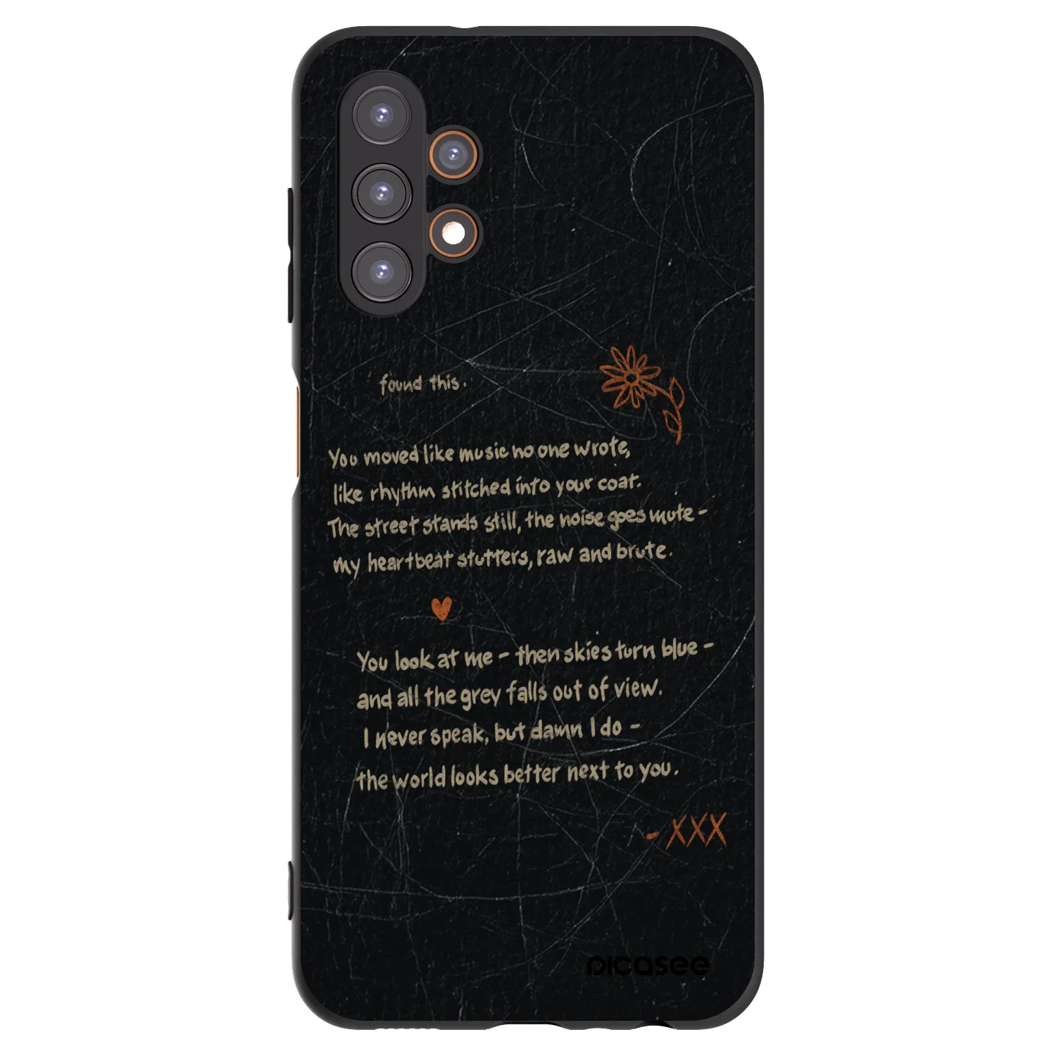 Picasee silikonski črni ovitek za Samsung Galaxy A13 5G - POET