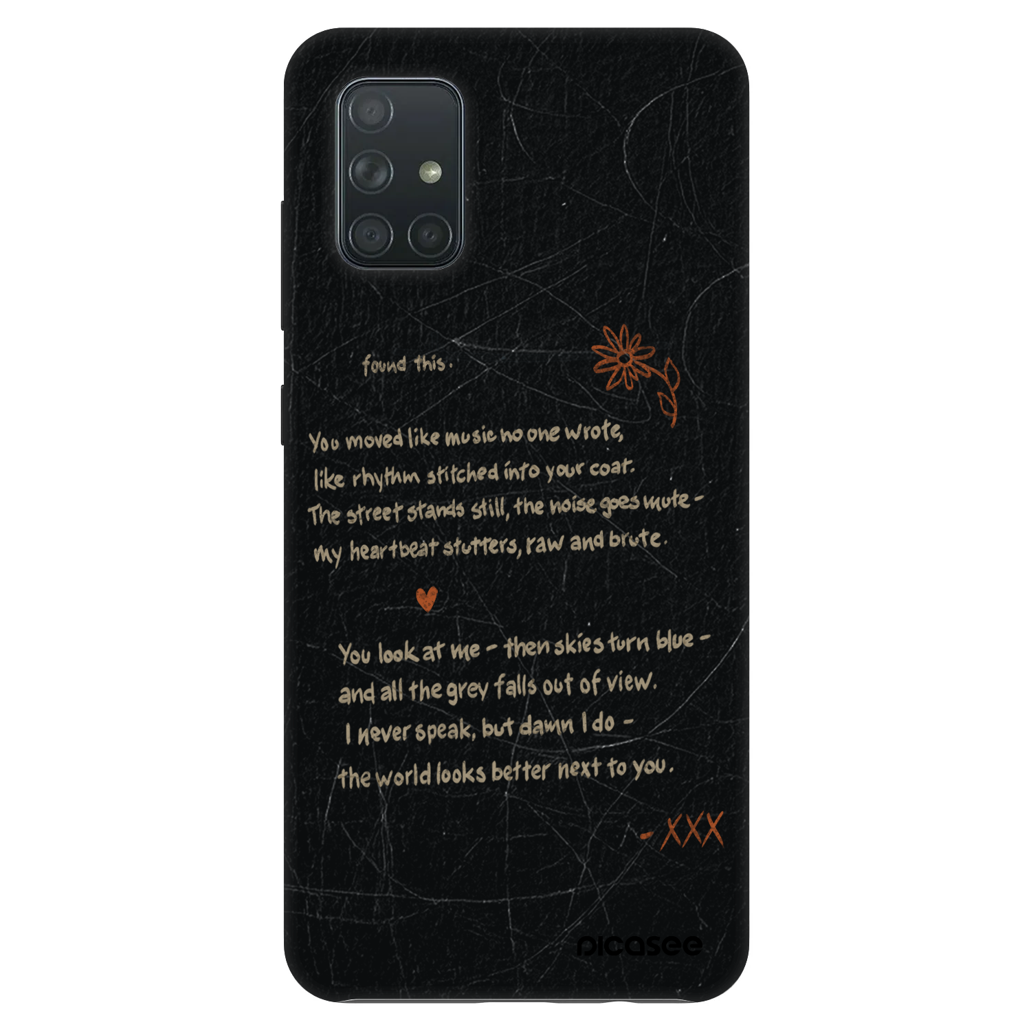 Picasee Fashion Case za Samsung Galaxy A71 A715F - POET
