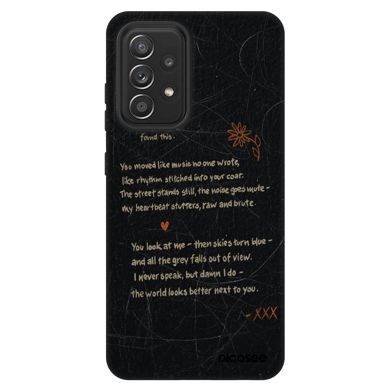 Picasee Fashion Case za Samsung Galaxy A52s 5G A528B - POET
