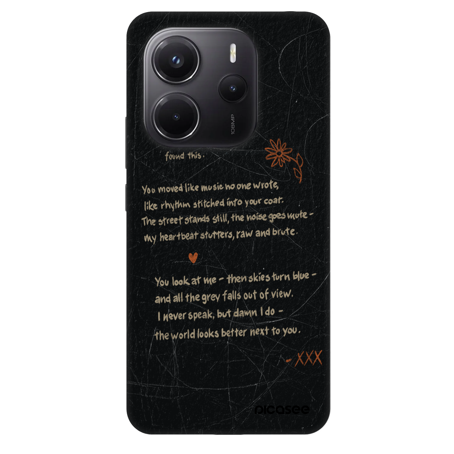 Picasee Fashion Case za Xiaomi Redmi Note 14 4G - POET