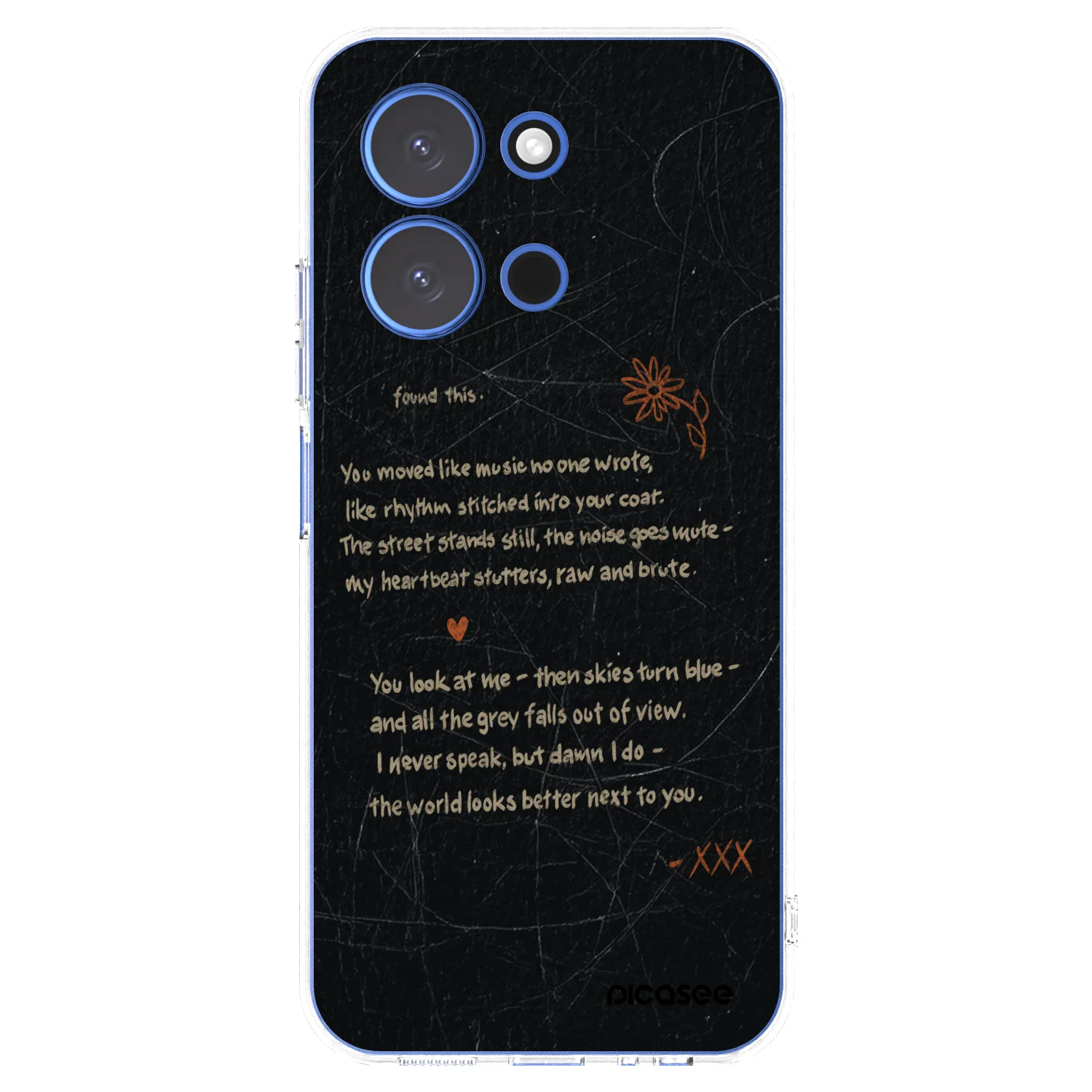 Picasee silikonski prozorni ovitek za Xiaomi Redmi 15C 4G - POET