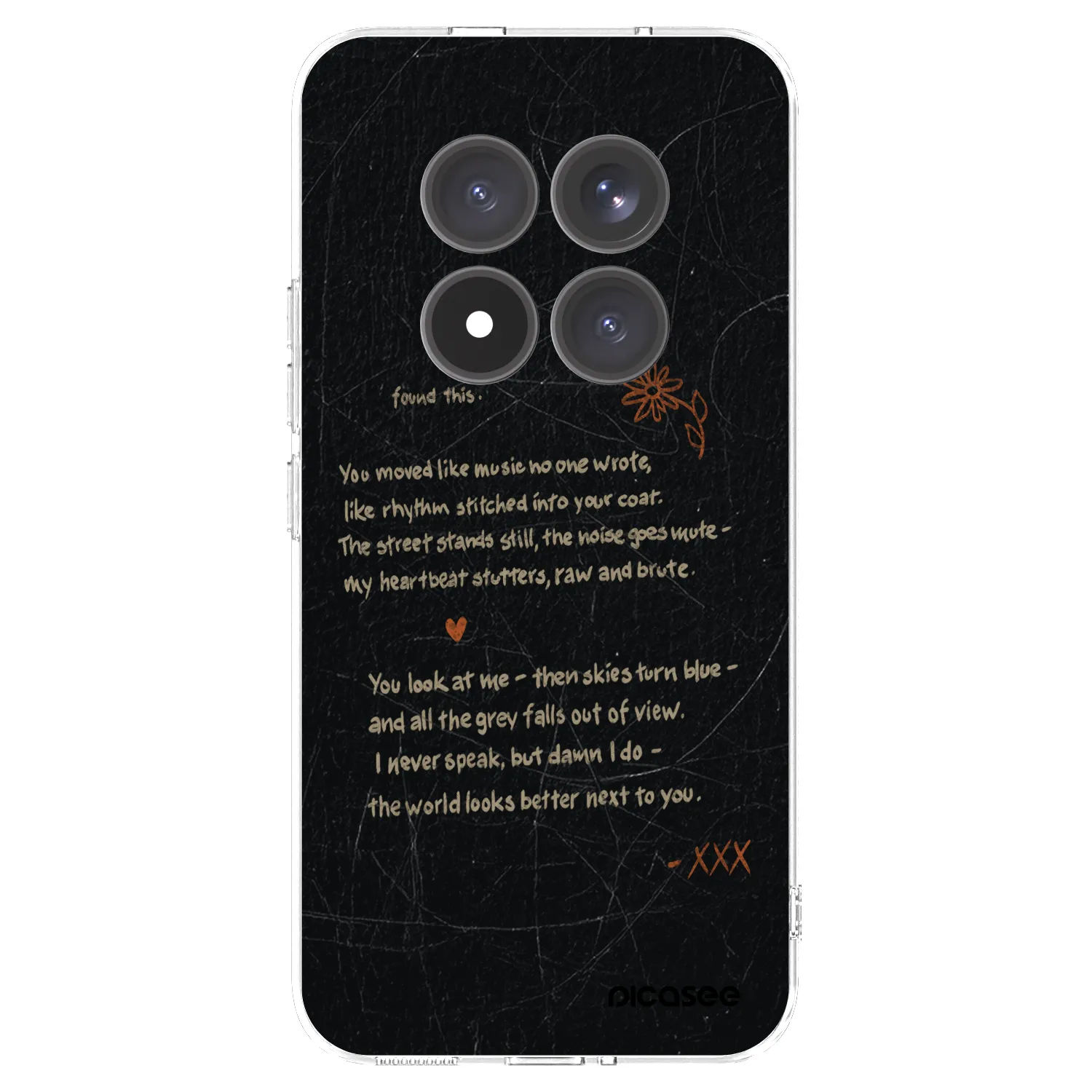 Picasee silikonski prozorni ovitek za Xiaomi Redmi Note 15 Pro+ - POET