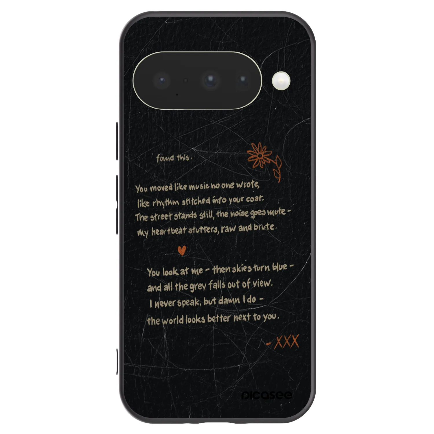 Picasee silikonski črni ovitek za Google Pixel 10 - POET