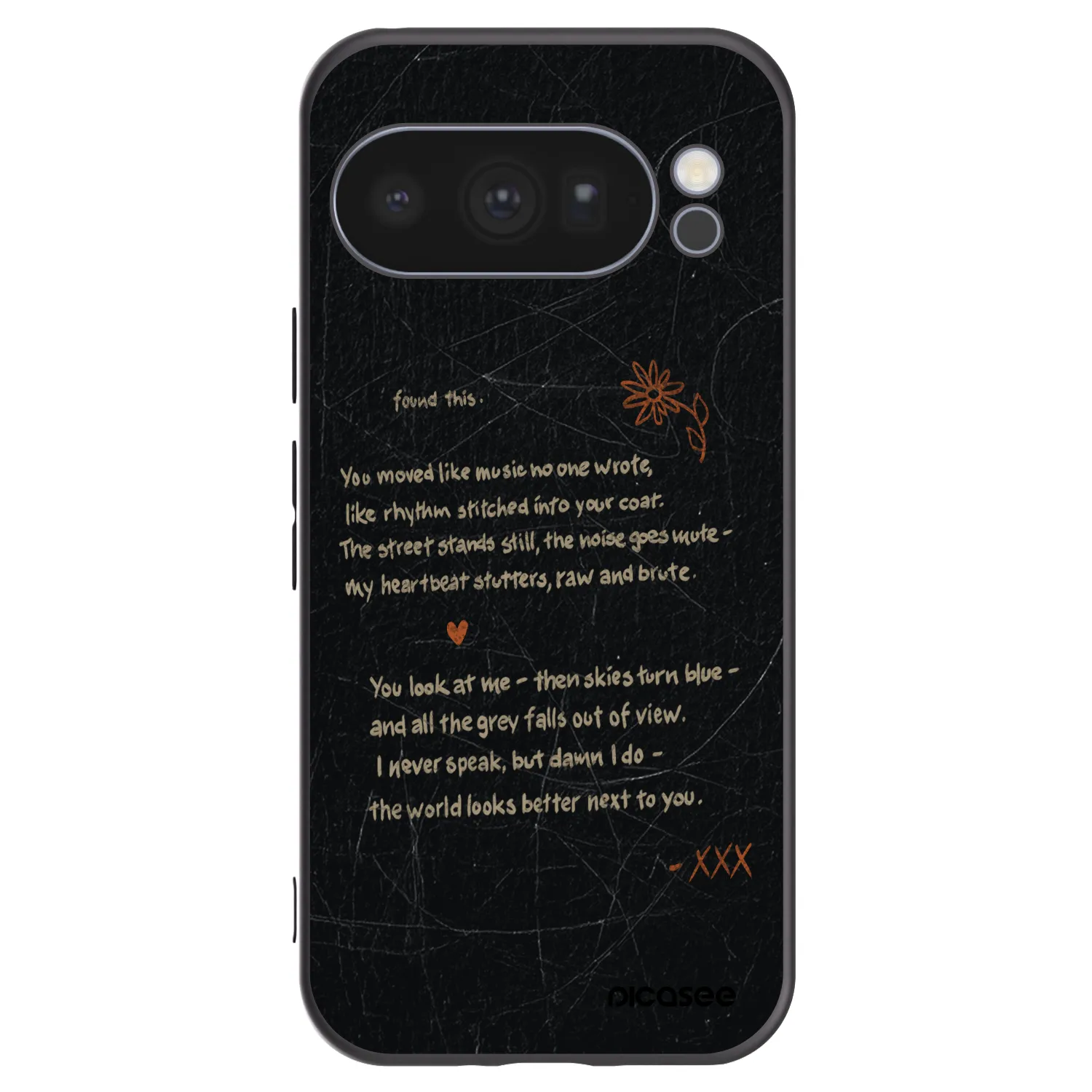Picasee silikonski črni ovitek za Google Pixel 10 Pro - POET
